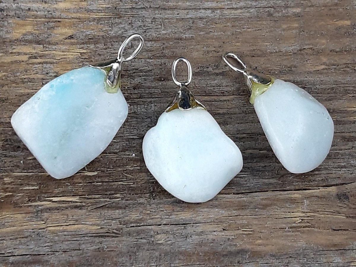 Edelsteen Hemimorfiet hanger